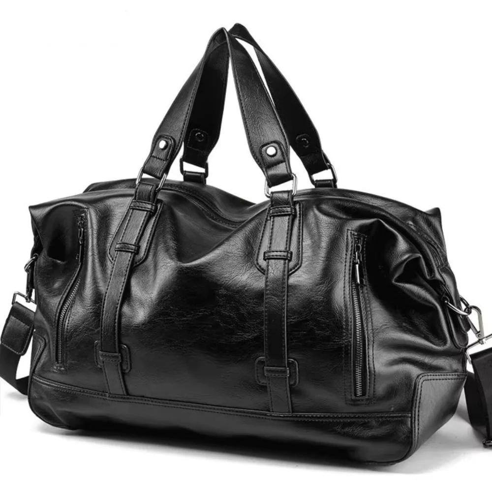 Men Leather Handbag Large Capacity Travel Bag Men Shoulder Bag Male Travel Duffle Tote Bag Fashio Casual Messenger Crossbody Bag
Men Leather Handbag Large Capacity Travel Bag Men Shoulder Bag Male Travel Duffle Tote Bag Fashio Casual Messenger Crossbody Bag