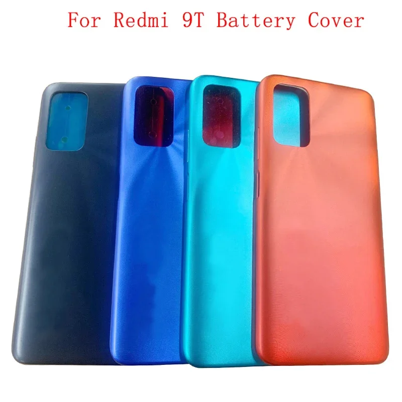 Крышка батарейного отсека, чехол для задней двери для Xiaomi Redmi 9T, задняя крышка с рамкой камеры, запасные части с логотипом
Крышка батарейного отсека, чехол для задней двери для Xiaomi Redmi 9T, задняя крышка с рамкой камеры, запасные части с логотипом