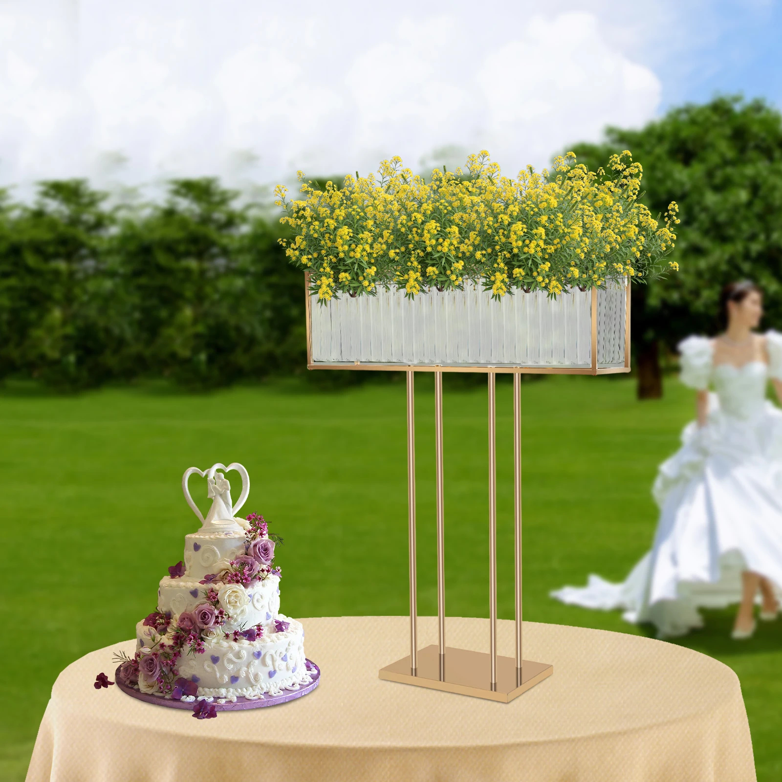 Crystal Flower Stand Clear Wedding Flowers Display Racks 70*90cm Crystal Floral Centerpiece for Wedding Decorations, Parties
Crystal Flower Stand Clear Wedding Flowers Display Racks 70*90cm Crystal Floral Centerpiece for Wedding Decorations, Parties