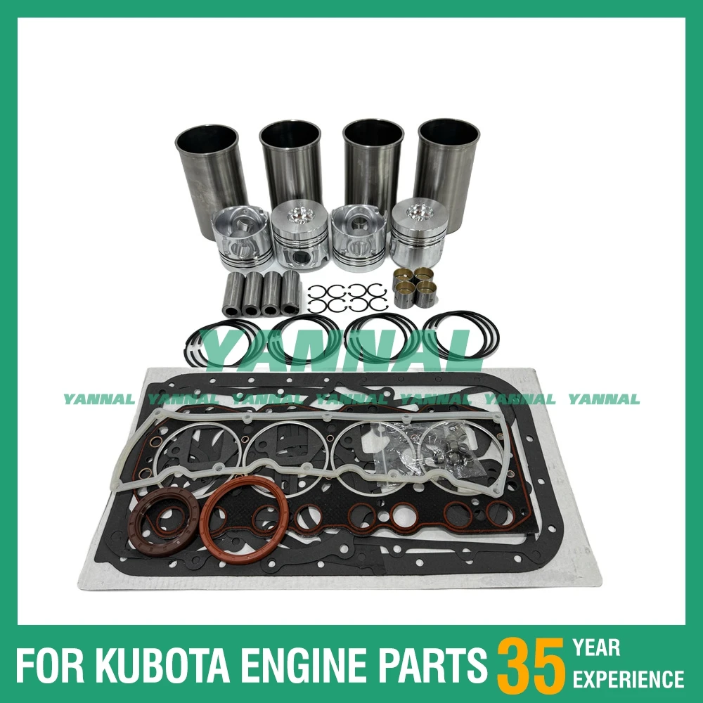 Cylinder Liner Kit With Gasket Set For Deutz CA498-12 Excavator Engine Parts
Cylinder Liner Kit With Gasket Set For Deutz CA498-12 Excavator Engine Parts