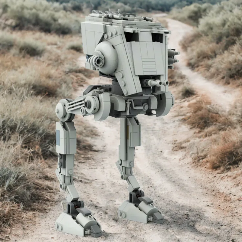 Строительный набор Micro AT-ST Mech из 433 предметов, ретро-стиль, идеально подходящий для строительных блоков для любителей межгалактической войны
Строительный набор Micro AT-ST Mech из 433 предметов, ретро-стиль, идеально подходящий для строительных блоков для любителей межгалактической войны