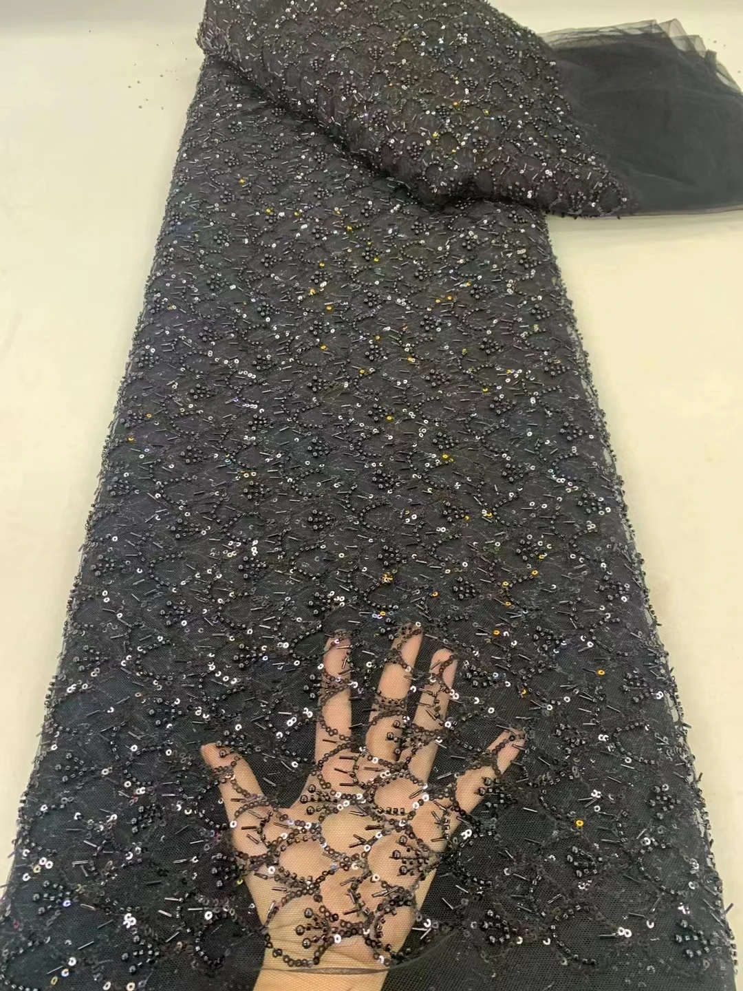 Nigerian Lace Fabric For Wedding Dress 2024 Sequins beads Embroidered African Tulle Lace Fabric French Voile Net Lace Fabric ZX
Nigerian Lace Fabric For Wedding Dress 2024 Sequins beads Embroidered African Tulle Lace Fabric French Voile Net Lace Fabric ZX