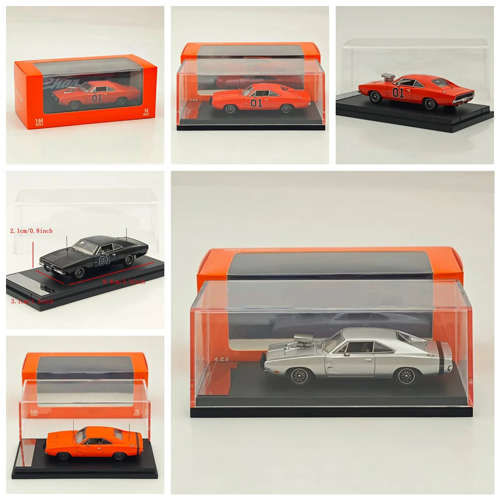 Mini Forge 1:64 for Charger General Lee R/T 1969 Diecast Model Car Miniature Limited CollectionToy Vehicle Models
Mini Forge 1:64 for Charger General Lee R/T 1969 Diecast Model Car Miniature Limited CollectionToy Vehicle Models