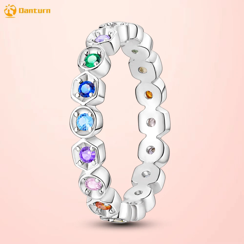 Danturn New 925 Sterling Silver RingsDazzling Colorful Square and Round Ring European Rings Women Jewelry Making Gift
Danturn New 925 Sterling Silver RingsDazzling Colorful Square and Round Ring European Rings Women Jewelry Making Gift