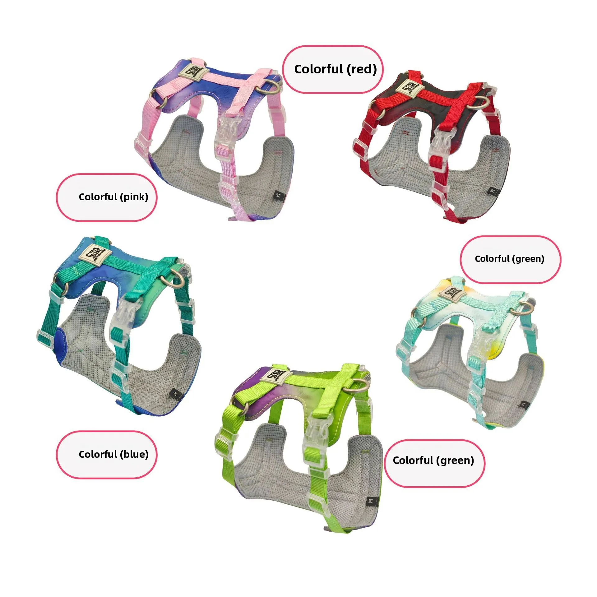 Lightweight reflective pet chest back dog leash vest type pet chest back dog chest back
Lightweight reflective pet chest back dog leash vest type pet chest back dog chest back