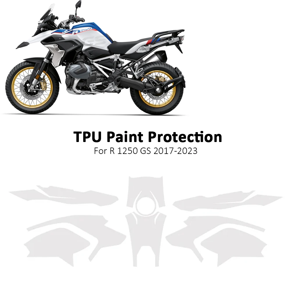 Защитная пленка R 1250 GS PPF, обтекатель для защиты краски для BMW R1250GS R 1250GS 2017-2023, защита от царапин
Защитная пленка R 1250 GS PPF, обтекатель для защиты краски для BMW R1250GS R 1250GS 2017-2023, защита от царапин