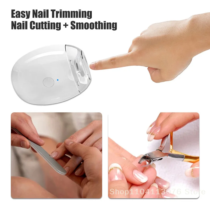 Electric Nail Trimmer For Babies Children's Nail Clippers USB Rechargeable Nail Clippers Anti-splash Nail Clippers For Home Use
Electric Nail Trimmer For Babies Children's Nail Clippers USB Rechargeable Nail Clippers Anti-splash Nail Clippers For Home Use