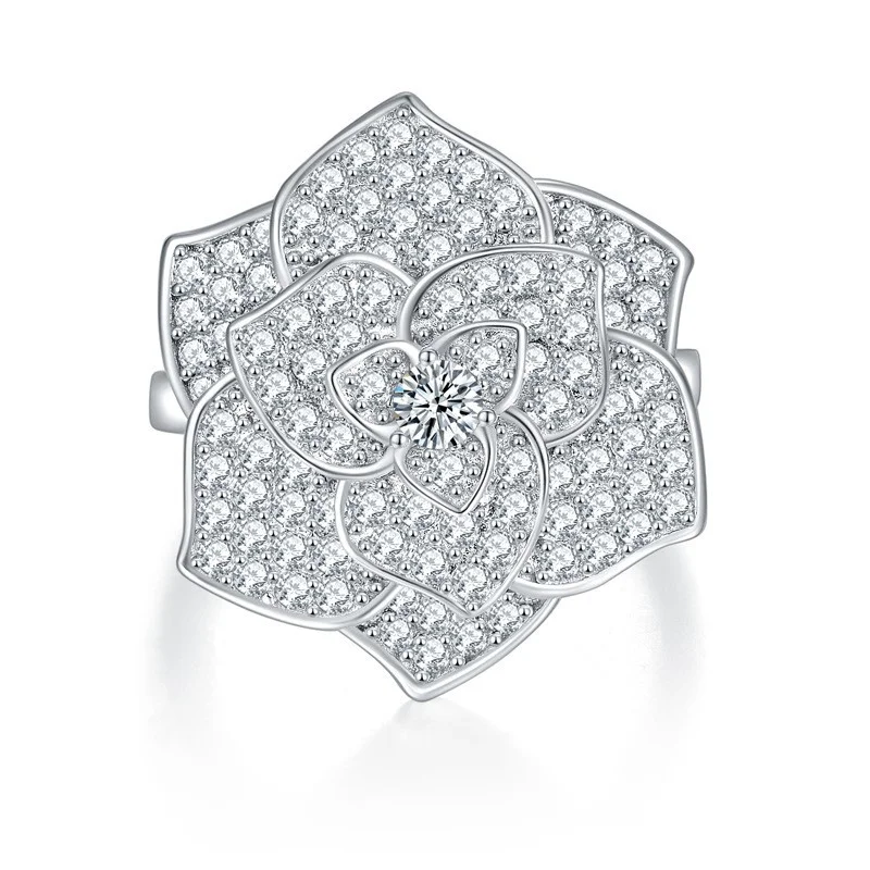 ZFSILVER модное серебро s925, классическое белое муассанитовое модное кольцо с цветком розы для женщин, подвески, ювелирные изделия для свадебной вечеринки, подарок R14175
ZFSILVER модное серебро s925, классическое белое муассанитовое модное кольцо с цветком розы для женщин, подвески, ювелирные изделия для свадебной вечеринки, подарок R14175