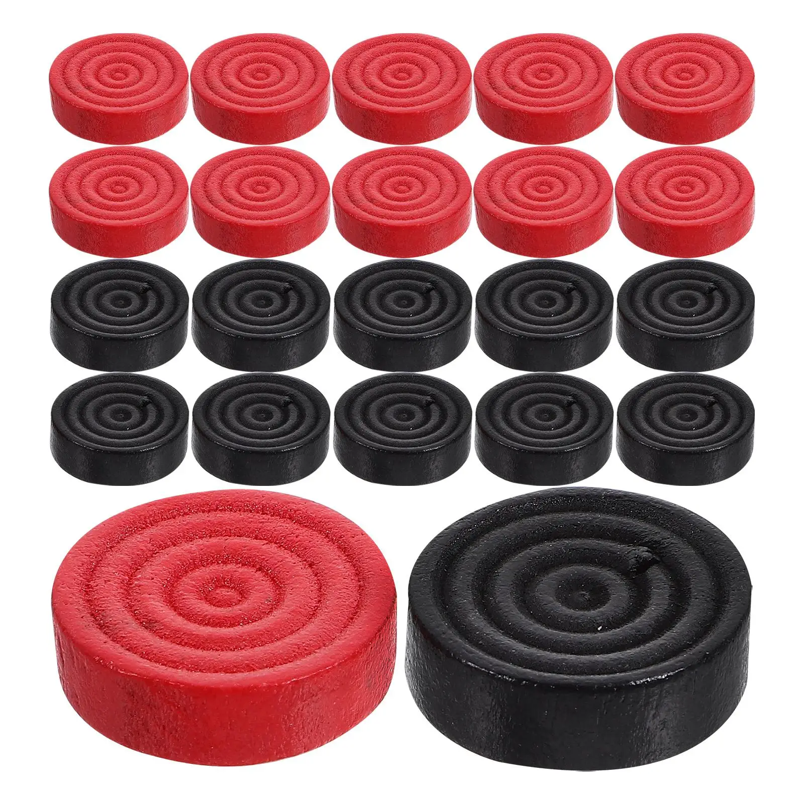 24 Pcs Wooden Checkers Smooth Lightweight Round Game Props Replacement Accessories For Board Games Backgammon Pieces
24 Pcs Wooden Checkers Smooth Lightweight Round Game Props Replacement Accessories For Board Games Backgammon Pieces