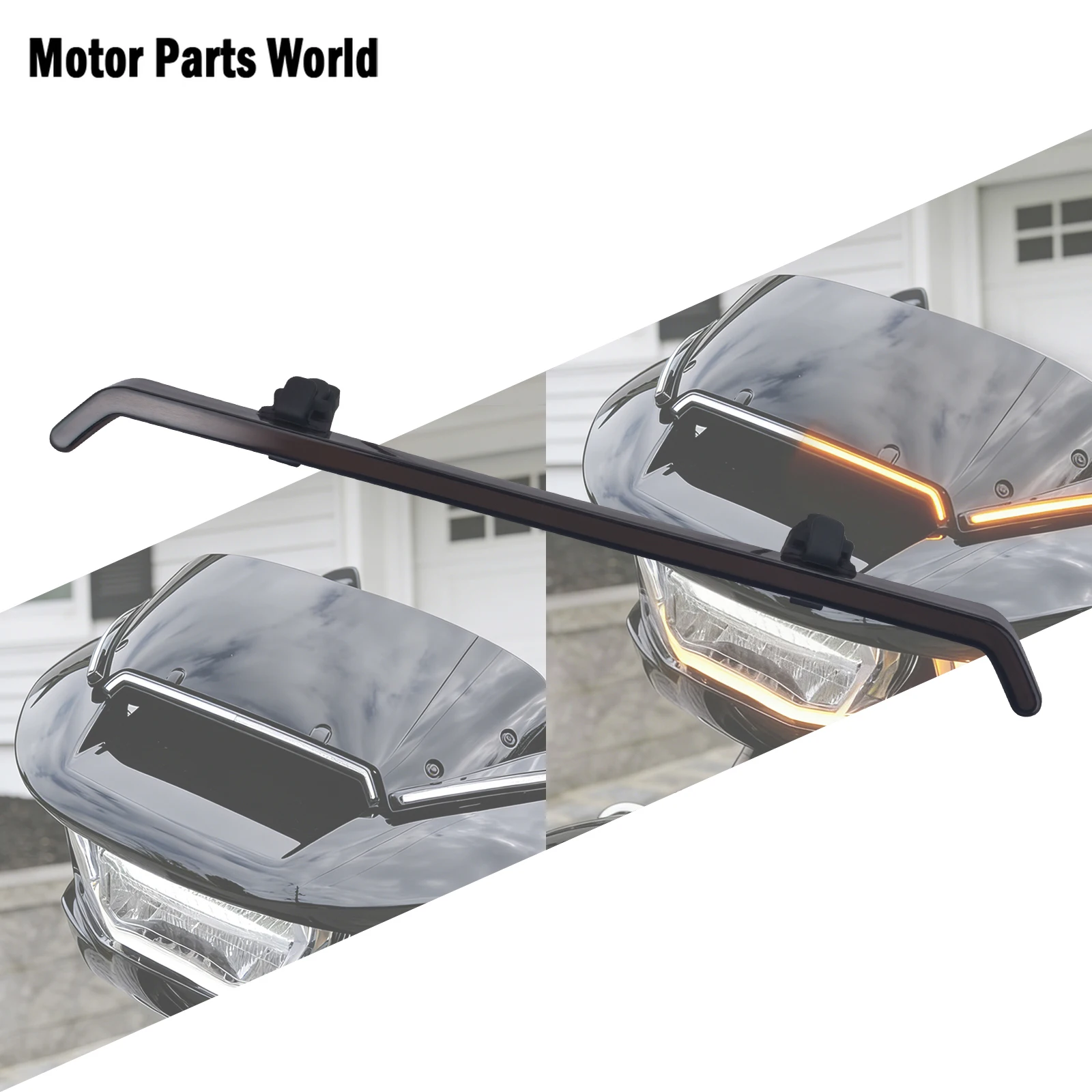 Motorcycle Windshield Center Light LED Turn Signal Running Lamp For Harley Touring Road Glide FLTRXSTSE FLTRXSE FLTRX 2024-Later
Motorcycle Windshield Center Light LED Turn Signal Running Lamp For Harley Touring Road Glide FLTRXSTSE FLTRXSE FLTRX 2024-Later