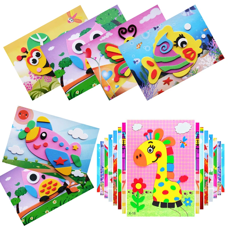 8-16PCS/Pack Random Assorted Styles 3D EVA Foam Stickers Handmade DIY Festival Decorations Party Gift Souvenirs Game Rewards ZYF
8-16PCS/Pack Random Assorted Styles 3D EVA Foam Stickers Handmade DIY Festival Decorations Party Gift Souvenirs Game Rewards ZYF