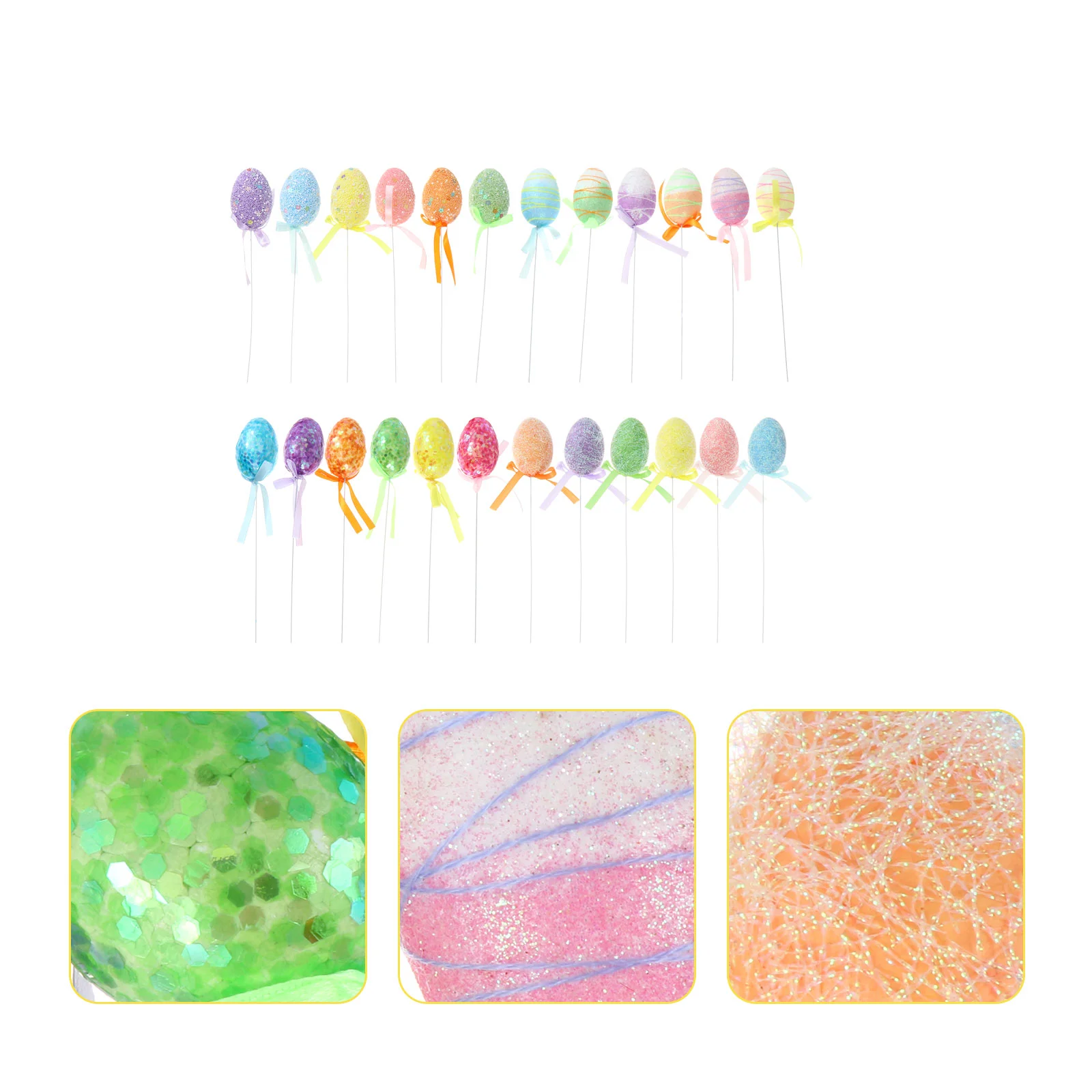 24 Pcs Decorate Easter Eggs Office Fake Party Foam Fun Chicken Shape Decorative
24 Pcs Decorate Easter Eggs Office Fake Party Foam Fun Chicken Shape Decorative