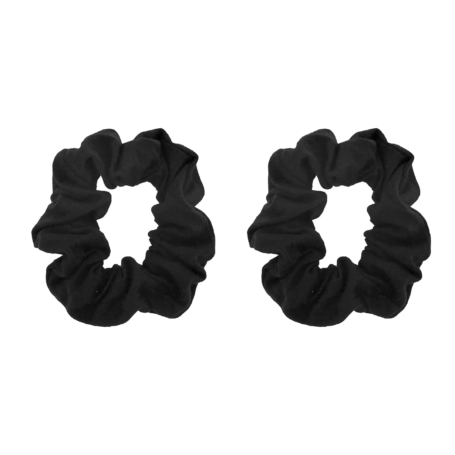 2-Pack Solid Hair Ties, Black, Elastic Scrunchies for Hair
2-Pack Solid Hair Ties, Black, Elastic Scrunchies for Hair