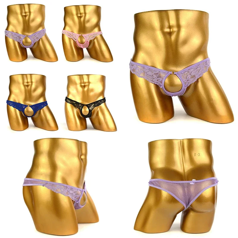 Male Underpants Erotic Lingerie Transparent Open Crotch Underwear Men Sexy Lingerie Lace Thong with Hole T-Back Comfort T Pants
Male Underpants Erotic Lingerie Transparent Open Crotch Underwear Men Sexy Lingerie Lace Thong with Hole T-Back Comfort T Pants
