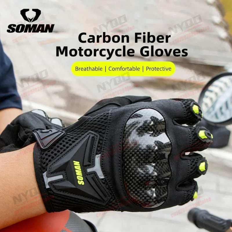 Motorcycle Riding Gloves, Men's Safety, Anti Fall, Breathable, Anti Slip, All Season Universal Carbon Fiber Gloves
Motorcycle Riding Gloves, Men's Safety, Anti Fall, Breathable, Anti Slip, All Season Universal Carbon Fiber Gloves