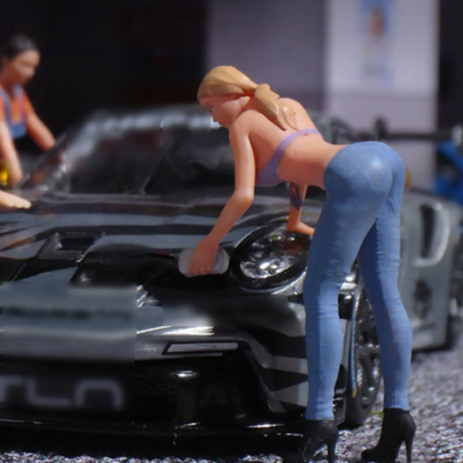 Car Wash Figurine Set Display Scene Resin Model Figures for Miniature Scene Builders, Collectible Shelf
Car Wash Figurine Set Display Scene Resin Model Figures for Miniature Scene Builders, Collectible Shelf