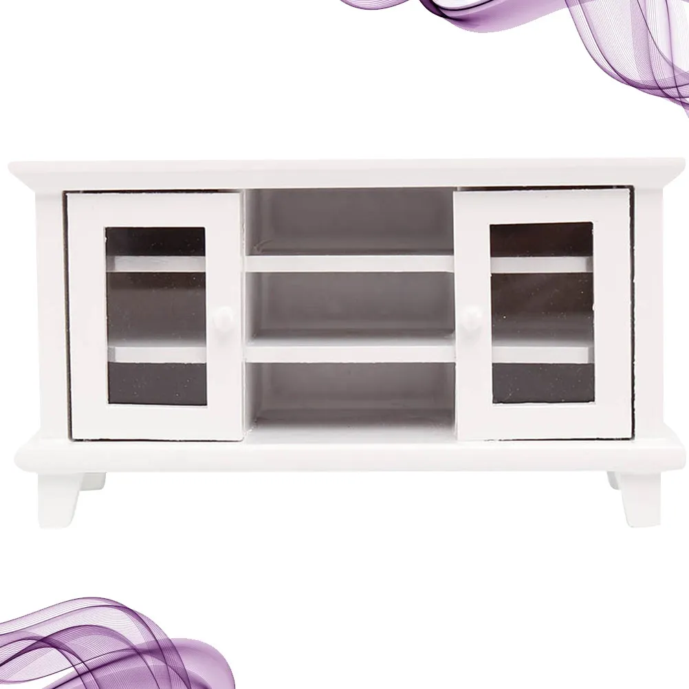 Exquisite 1 12 Wooden TV Cabinet Miniature Furniture White Simple Design Room Decoration Furniture Accessories for Children
Exquisite 1 12 Wooden TV Cabinet Miniature Furniture White Simple Design Room Decoration Furniture Accessories for Children