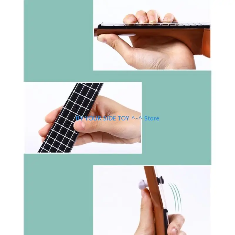 Interactive 38cm Ukulele Toy for Children Fun and Educational Guitar Instrument With Portable Designs Sturdy Plastic U6XE
Interactive 38cm Ukulele Toy for Children Fun and Educational Guitar Instrument With Portable Designs Sturdy Plastic U6XE