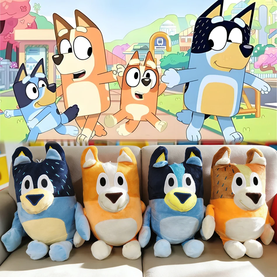 1-4pcs Blueyed Dog Bingo Family Plush Toy Cartoon Dog Soft Stuffed Animals Dolls Birthday Christmas Gifts Family Blue-y B
1-4pcs Blueyed Dog Bingo Family Plush Toy Cartoon Dog Soft Stuffed Animals Dolls Birthday Christmas Gifts Family Blue-y B