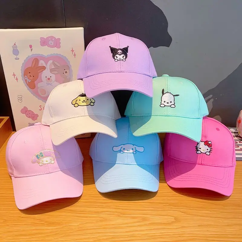 Sanrio Authentic Cap Kuromi Children's Baseball Cap Summer Sunshade Baseball Cap Cinnamoroll Boy Girl Cute Sun Protection Hat
Sanrio Authentic Cap Kuromi Children's Baseball Cap Summer Sunshade Baseball Cap Cinnamoroll Boy Girl Cute Sun Protection Hat