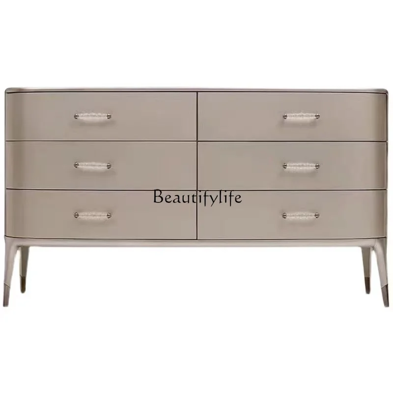 Light luxury solid wood 6 chest cabinets, American living room entrance hall cabinet drawer cabinet
Light luxury solid wood 6 chest cabinets, American living room entrance hall cabinet drawer cabinet