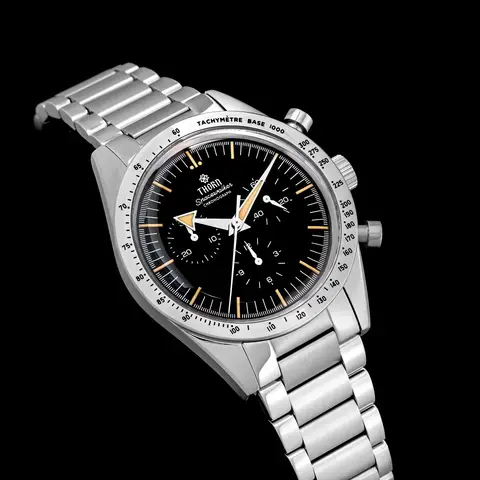 Thron T026 Orologi da polso meccanici PT5000/Swiss Ronda Movimento 38 mm Cristallo di zaffiro Orologio automatico da uomo in acciaio inossidabile 316L