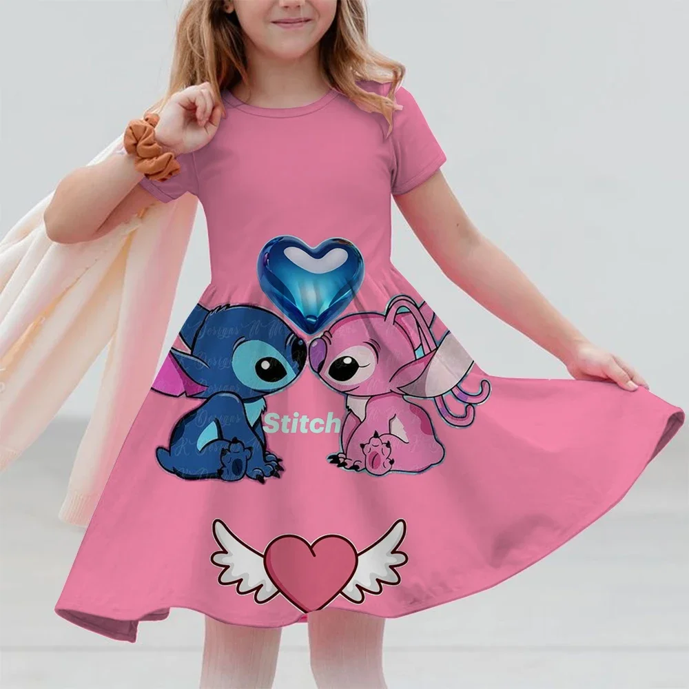 Летние вечерние платья принцессы с принтом Disney Stitch, новые сердечки для девочек от 2 до 14 лет, детское платье Disney Stitch, детская одежда
Летние вечерние платья принцессы с принтом Disney Stitch, новые сердечки для девочек от 2 до 14 лет, детское платье Disney Stitch, детская одежда