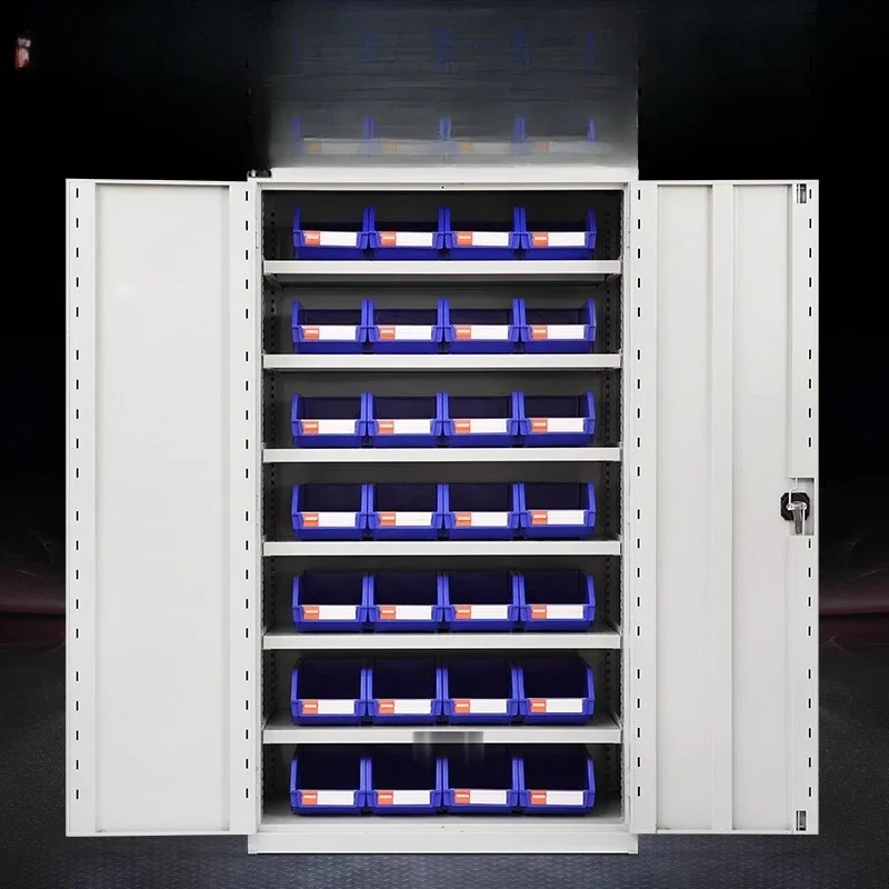 Double Door Iron Cabinet Heavy Tool Cabinet Locker Workshop Hardware Tool Rack With Lock Large
Double Door Iron Cabinet Heavy Tool Cabinet Locker Workshop Hardware Tool Rack With Lock Large