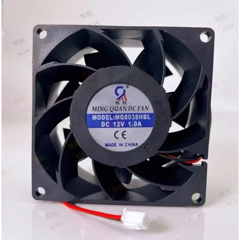 L+for MINGQUAN MQ8038HBL DC12V 0.10A 2-Wire Inverter Ball Cooling Fan
L+for MINGQUAN MQ8038HBL DC12V 0.10A 2-Wire Inverter Ball Cooling Fan