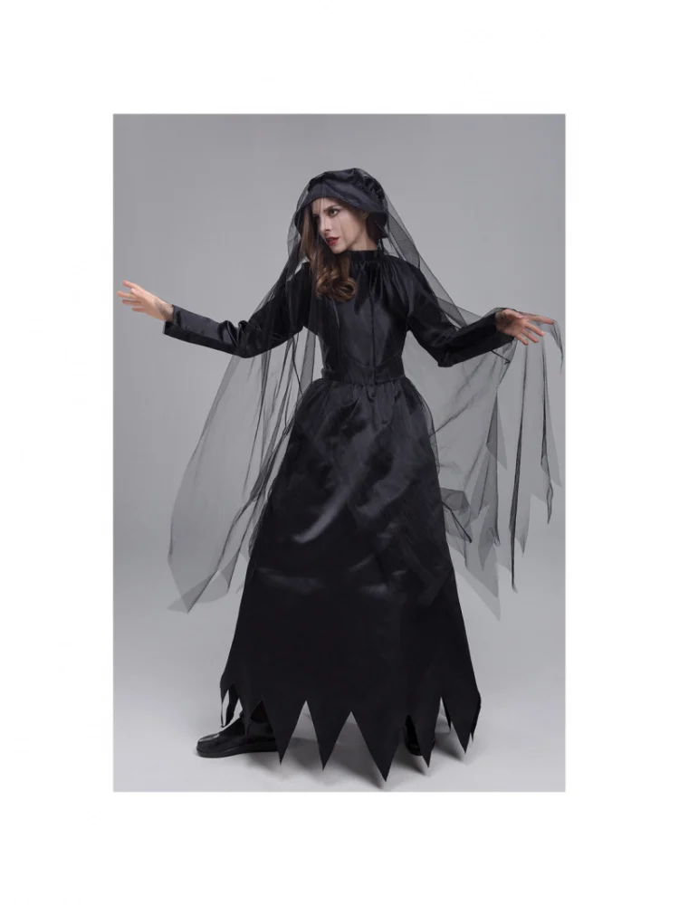 Adult loween Costume Terror Bride Witch Cosplay Performance Clothes High Waist Cotton Skirt No Brand Registered Trademark
Adult loween Costume Terror Bride Witch Cosplay Performance Clothes High Waist Cotton Skirt No Brand Registered Trademark
