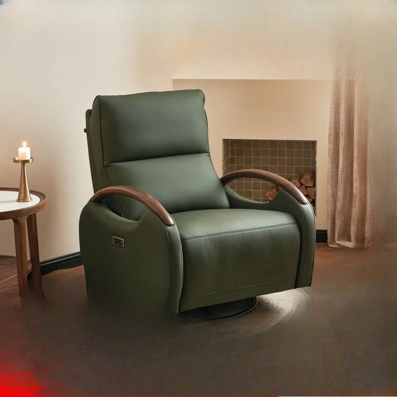 Leather Electric Armrest Sofa Chair, Single Adjustable North America
Leather Electric Armrest Sofa Chair, Single Adjustable North America