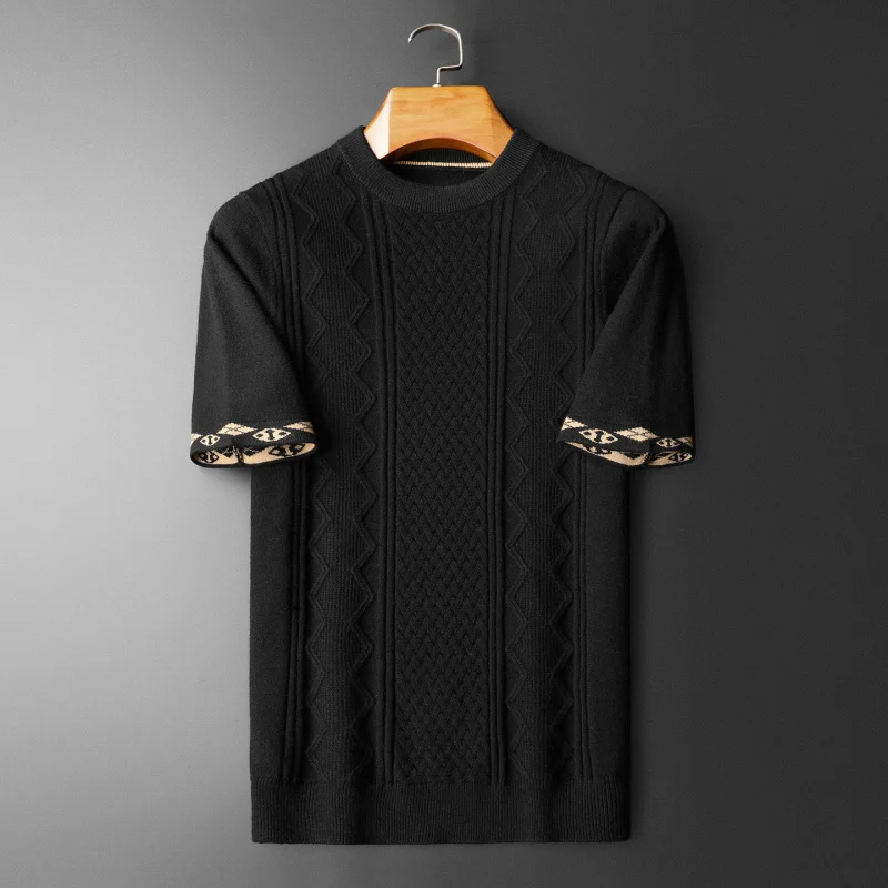 Новинка зимы 2025: Модный мужской вязаный свитер с круглым вырезом, приталенный крой, узор «Алмаз», из смесовой шерсти, молодежный стиль, на каждый день.
Новинка зимы 2025: Модный мужской вязаный свитер с круглым вырезом, приталенный крой, узор «Алмаз», из смесовой шерсти, молодежный стиль, на каждый день.