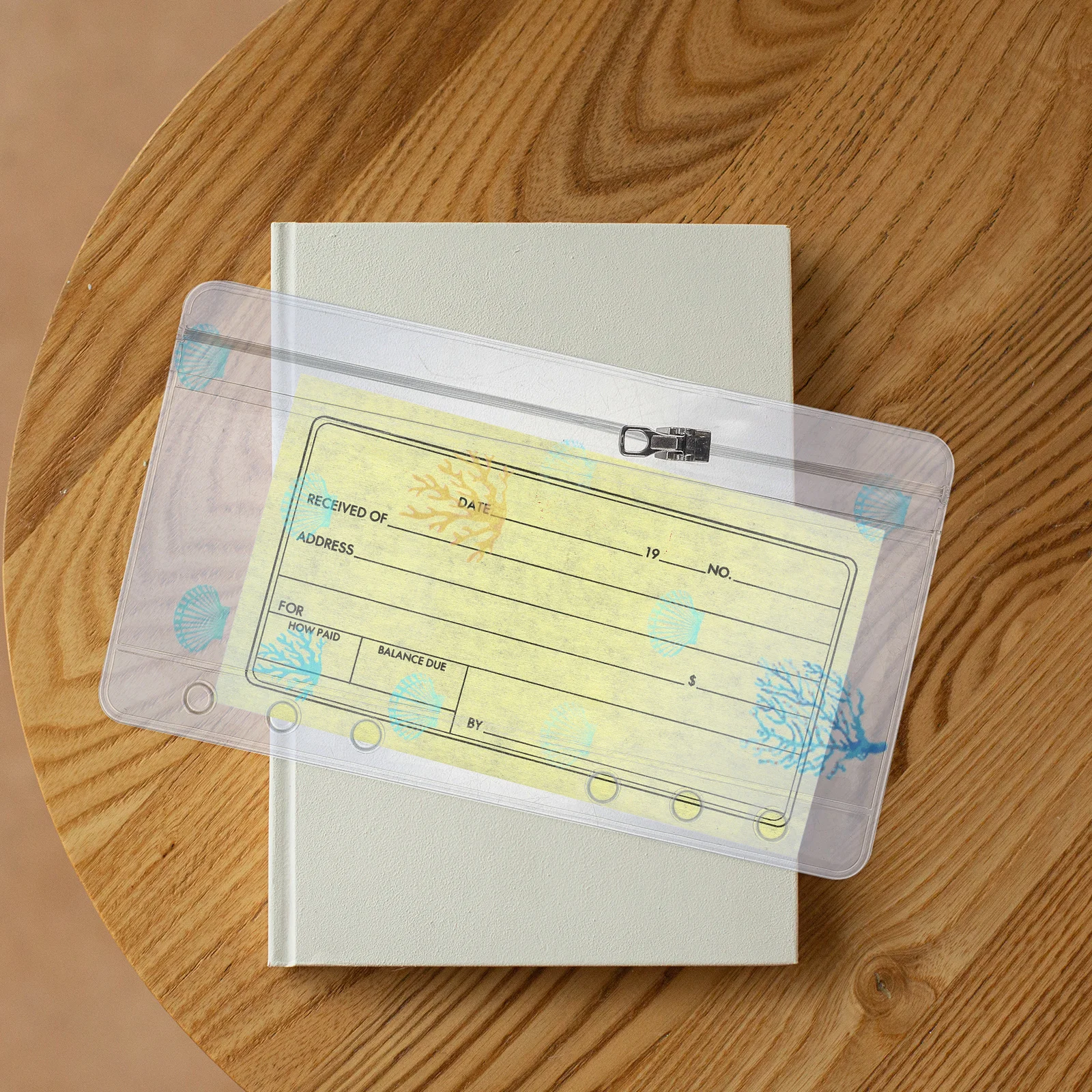 Reusable Binder Zipper Pouch PVC Document Bag Shell Design 6 Hole Loose Leaf Notebook Storage Pocket Refill Accessories Folder
Reusable Binder Zipper Pouch PVC Document Bag Shell Design 6 Hole Loose Leaf Notebook Storage Pocket Refill Accessories Folder