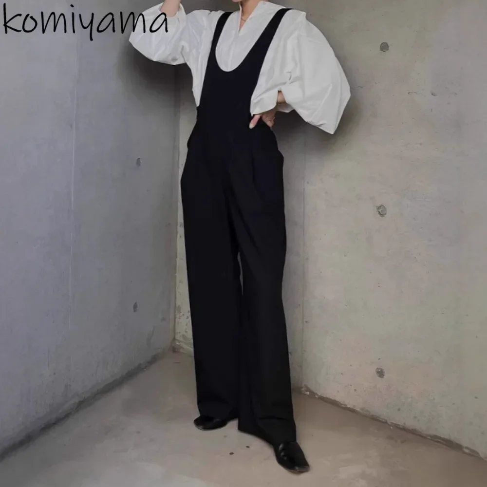 Double Pockets Jumpsuit Woman Japan New Straight Wide Leg Jumpsuits 2025 Combinaison Femme Casual Monos Largos One Pieces
Double Pockets Jumpsuit Woman Japan New Straight Wide Leg Jumpsuits 2025 Combinaison Femme Casual Monos Largos One Pieces