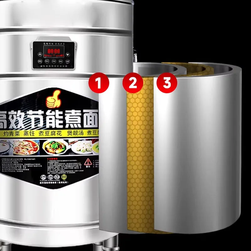 Multifunctional Stainless Steel Electric Cooking Bucket Energy Saving Soup Stove for Noodles Dumplings Porridge(customized)
Multifunctional Stainless Steel Electric Cooking Bucket Energy Saving Soup Stove for Noodles Dumplings Porridge(customized)