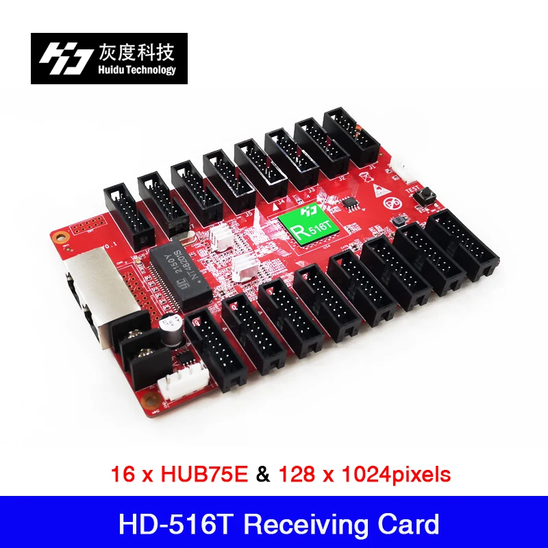 HD-516T HD-R716 Full Color Synchronous and asynchronous receiving card work with HD-A3 .HD-C16C. HD-T901 ,16 x HUB75E
HD-516T HD-R716 Full Color Synchronous and asynchronous receiving card work with HD-A3 .HD-C16C. HD-T901 ,16 x HUB75E