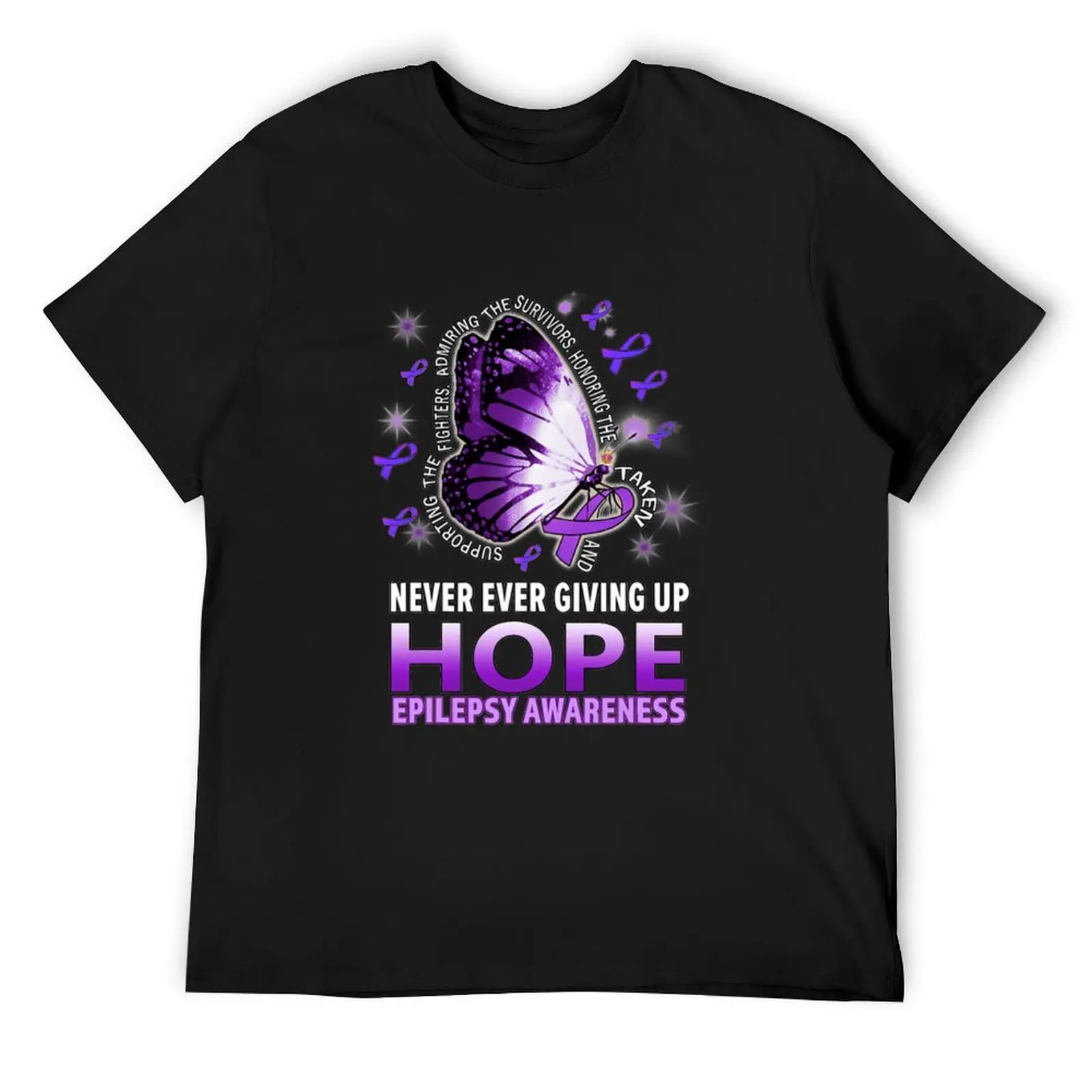 Never ever giving up hope Epilepsy awareness T-Shirt street wear Aesthetic clothing customizeds cheap stuff mens clothes
Never ever giving up hope Epilepsy awareness T-Shirt street wear Aesthetic clothing customizeds cheap stuff mens clothes