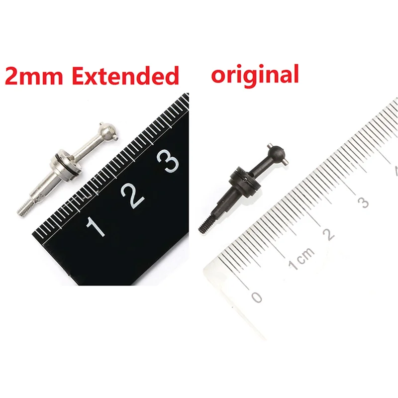 20Pcs 2Mm Extended Metal CVD Universal Joint Shaft Transmission For Wltoys K969 K979 K989 P929 1/28 RC Car Upgrade Parts
20Pcs 2Mm Extended Metal CVD Universal Joint Shaft Transmission For Wltoys K969 K979 K989 P929 1/28 RC Car Upgrade Parts