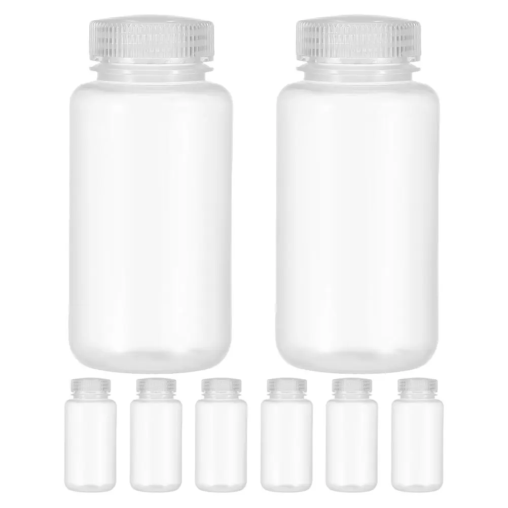 8pcs Reagent Bottle Clear Plastic Lab Container Transparent Wide Mouth Leakproof Travel Liquid Bottles Food Grade Sample
8pcs Reagent Bottle Clear Plastic Lab Container Transparent Wide Mouth Leakproof Travel Liquid Bottles Food Grade Sample