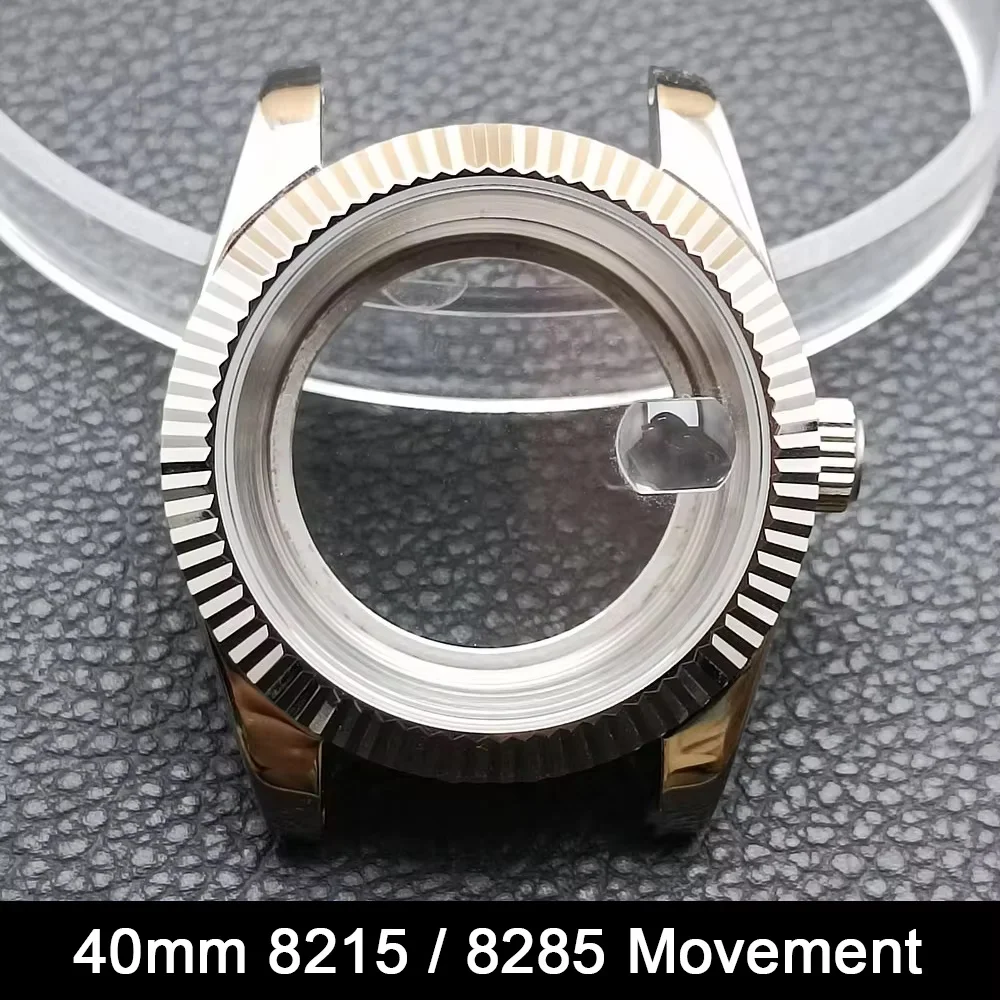 40mm FIT M8285/8215 Movement/Dial Men's Steel Case Watch Accessories Bracelet Strap Watch Box Sapphire Glass Wristwatches
40mm FIT M8285/8215 Movement/Dial Men's Steel Case Watch Accessories Bracelet Strap Watch Box Sapphire Glass Wristwatches