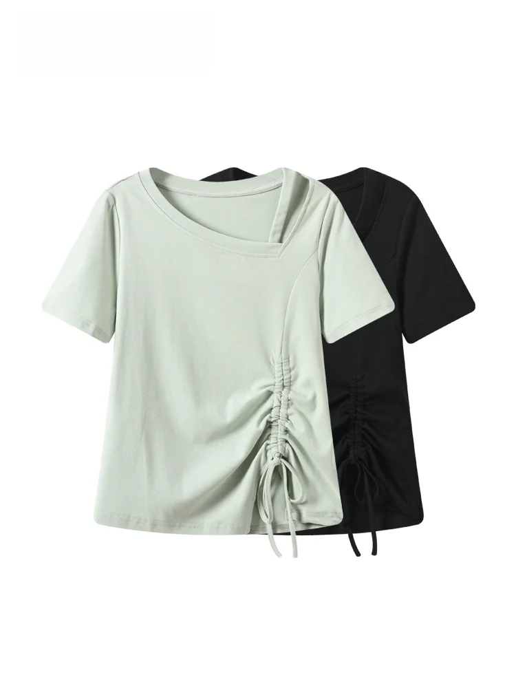 Cara CLUB plus Size Short Sleeve T-Shirt Women's Summer New Design Hollow out Meat Conceal Anti-Aging Trendy Top
Cara CLUB plus Size Short Sleeve T-Shirt Women's Summer New Design Hollow out Meat Conceal Anti-Aging Trendy Top