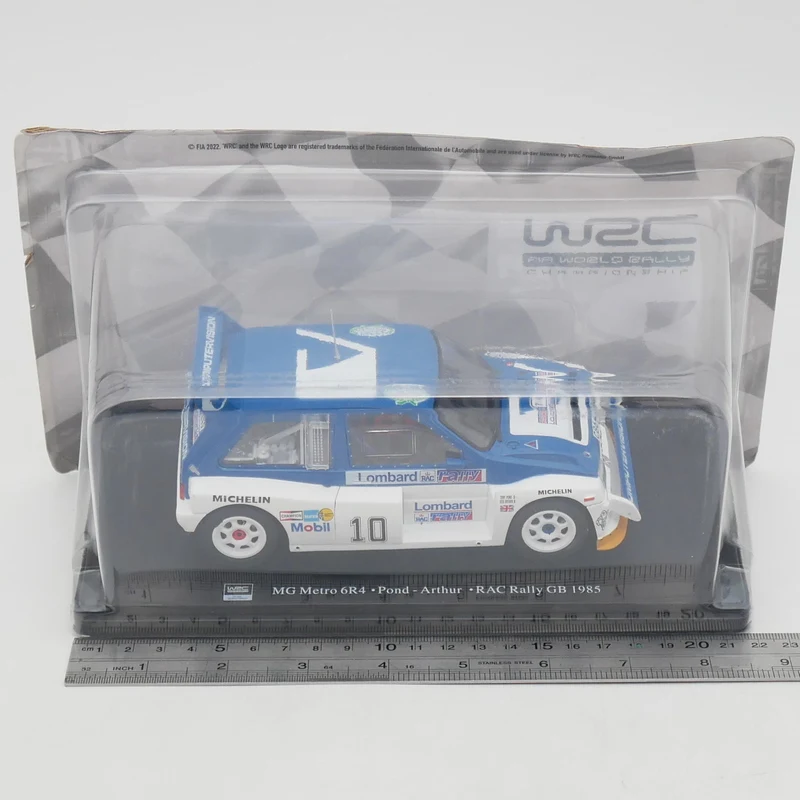 Diecast Ixo 1:24 Scale MG Metro 6R4 WRC 1985 MG Rally Car Alloy Car Model Collectible Toy Gift Souvenir Display Ornament
Diecast Ixo 1:24 Scale MG Metro 6R4 WRC 1985 MG Rally Car Alloy Car Model Collectible Toy Gift Souvenir Display Ornament