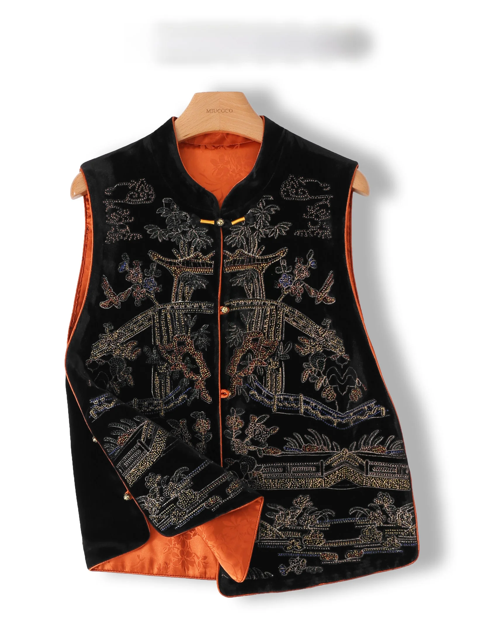 Velvet Embroidered Jacket Button Design Heavy Work Double Sided Wear Fashionable Traditional Chinese Style Commute Style Wome...
Velvet Embroidered Jacket Button Design Heavy Work Double Sided Wear Fashionable Traditional Chinese Style Commute Style Wome...