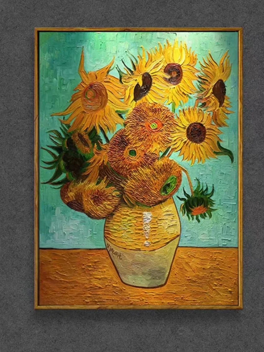 Jigsaw Puzzle 1000pcs Bright Yellow Sunflowers In Vase Van Gogh Style For Adults Stress Relief Home Decor Present
Jigsaw Puzzle 1000pcs Bright Yellow Sunflowers In Vase Van Gogh Style For Adults Stress Relief Home Decor Present
