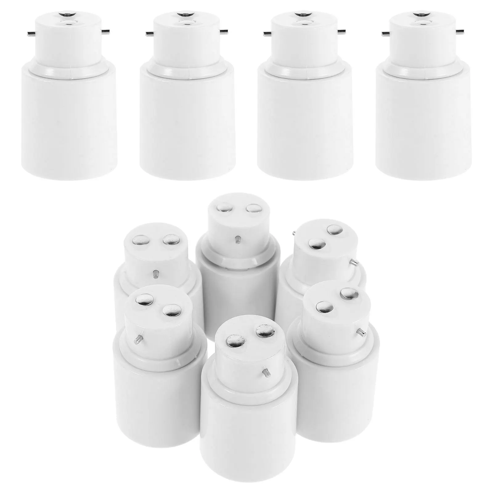 10Pcs B22 to E27 Light Bulb Socket Adapter Universal Compatibility Durable Build Threaded Lamp Base Converter for Home
10Pcs B22 to E27 Light Bulb Socket Adapter Universal Compatibility Durable Build Threaded Lamp Base Converter for Home