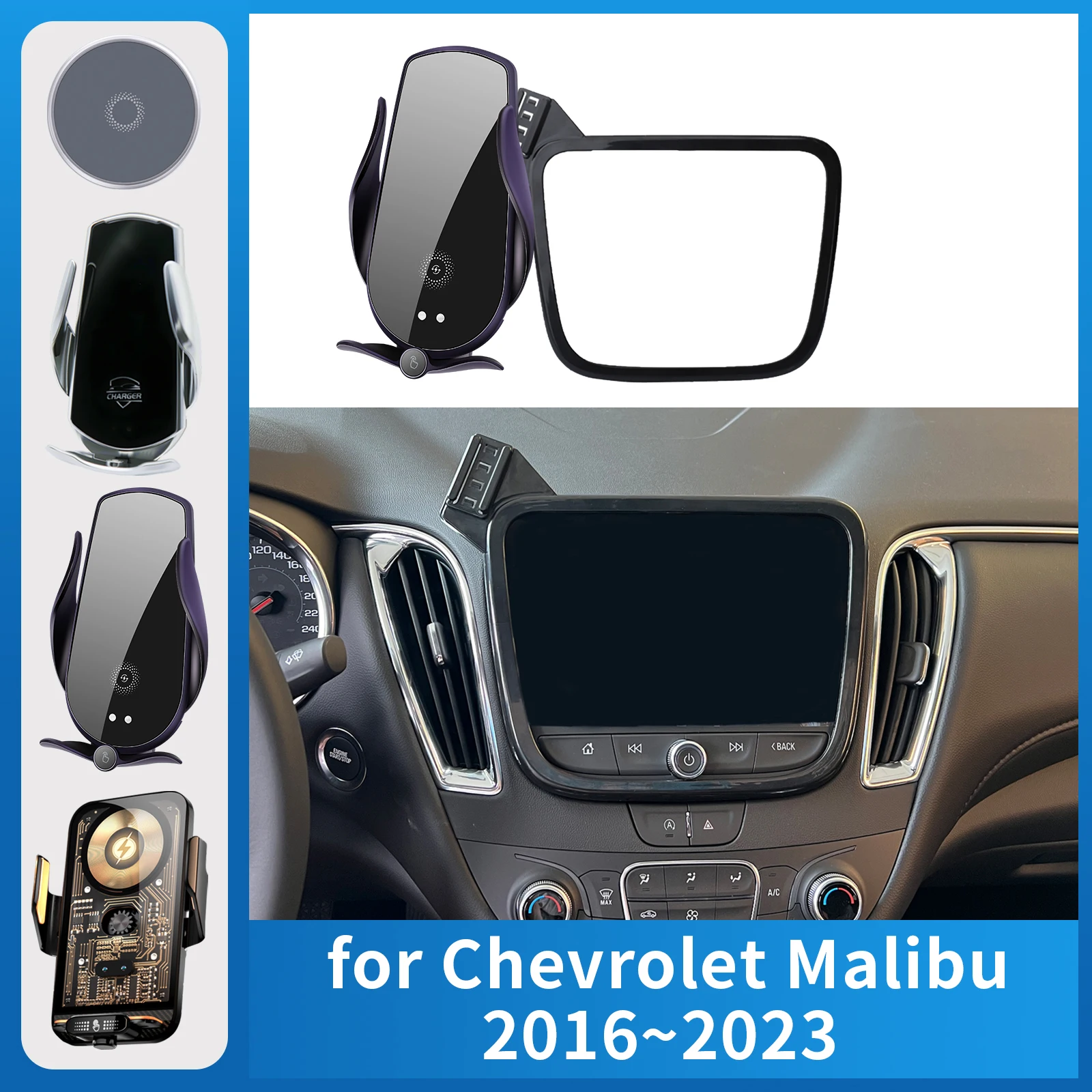 Car Mobile Phone Holder for Chevrolet Malibu 2016~2023 Charging Bracket Navigation Stand Auto Accessories
Car Mobile Phone Holder for Chevrolet Malibu 2016~2023 Charging Bracket Navigation Stand Auto Accessories