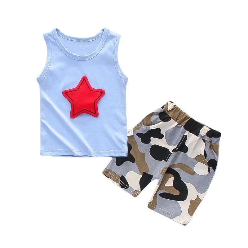 Summer Children Boys Fashion clothes Baby Girls Vest Camouflage Shorts 2Pcs/Sets Kids Infant Clothing Toddler Cotton Sportswear
Summer Children Boys Fashion clothes Baby Girls Vest Camouflage Shorts 2Pcs/Sets Kids Infant Clothing Toddler Cotton Sportswear