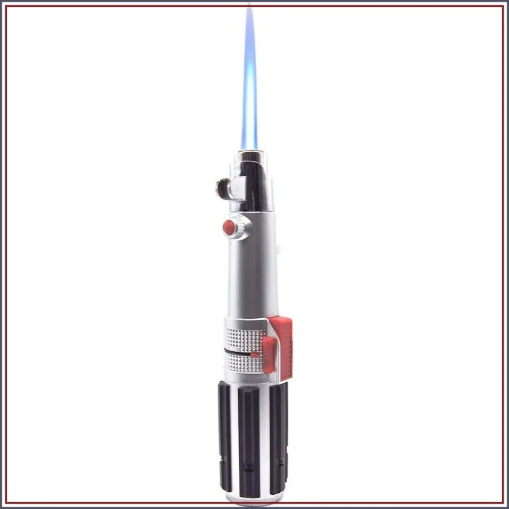Lightsaber Lighter – Refillable Butane Jet Torch, Windproof & Adjustable Flame – Unique Gift for Star Wars Fans
Lightsaber Lighter – Refillable Butane Jet Torch, Windproof & Adjustable Flame – Unique Gift for Star Wars Fans