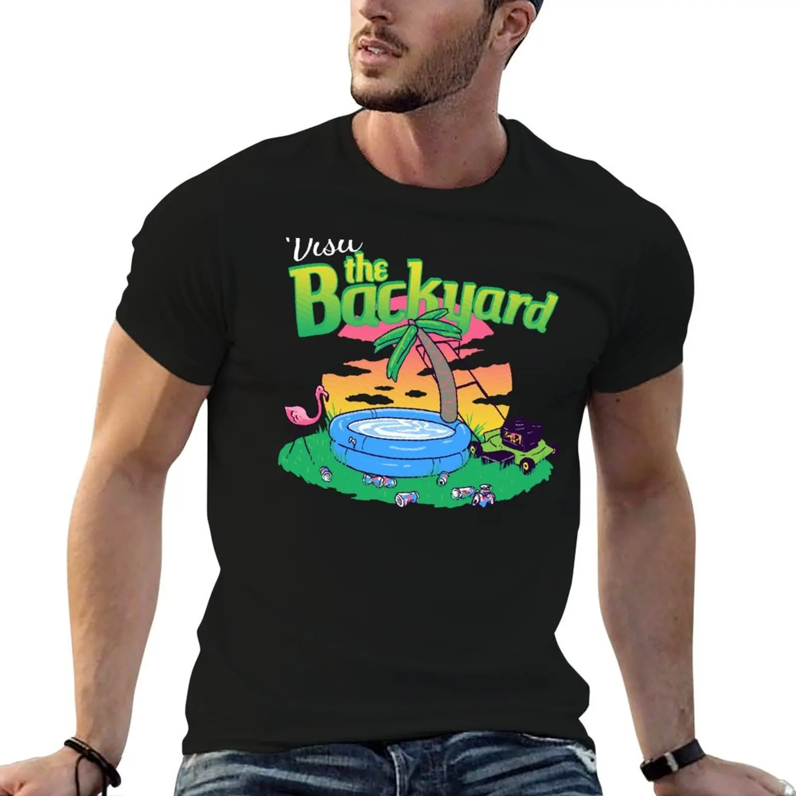 Backyard Vacation T-Shirt funny t shirts dark humor anime t shirts oversize essential t shirt T-shirt
Backyard Vacation T-Shirt funny t shirts dark humor anime t shirts oversize essential t shirt T-shirt