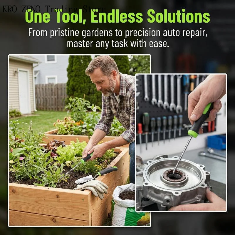 Heavy-Duty Weed Puller Tool - Ergonomic Root Remover For Lawn Patio Effortless Manual Weeding Hook With Non-Slip Grip
Heavy-Duty Weed Puller Tool - Ergonomic Root Remover For Lawn Patio Effortless Manual Weeding Hook With Non-Slip Grip